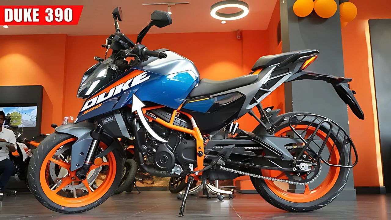 New KTM 390 Duke